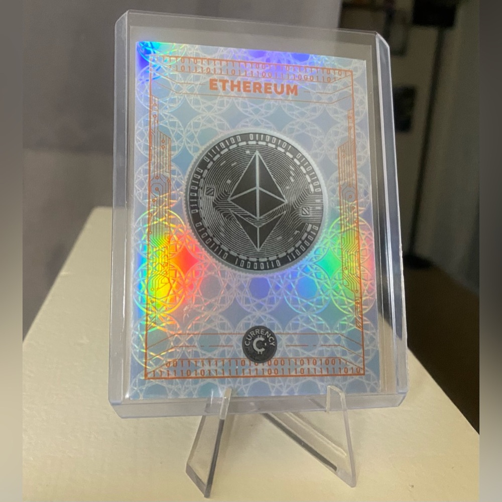 Ethereum Holographic Card - Picture 3 of 5
